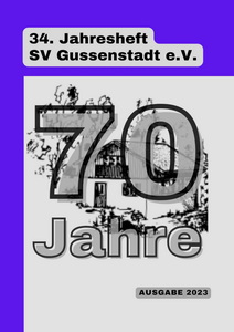34. Jahresheft SV Gussenstadt